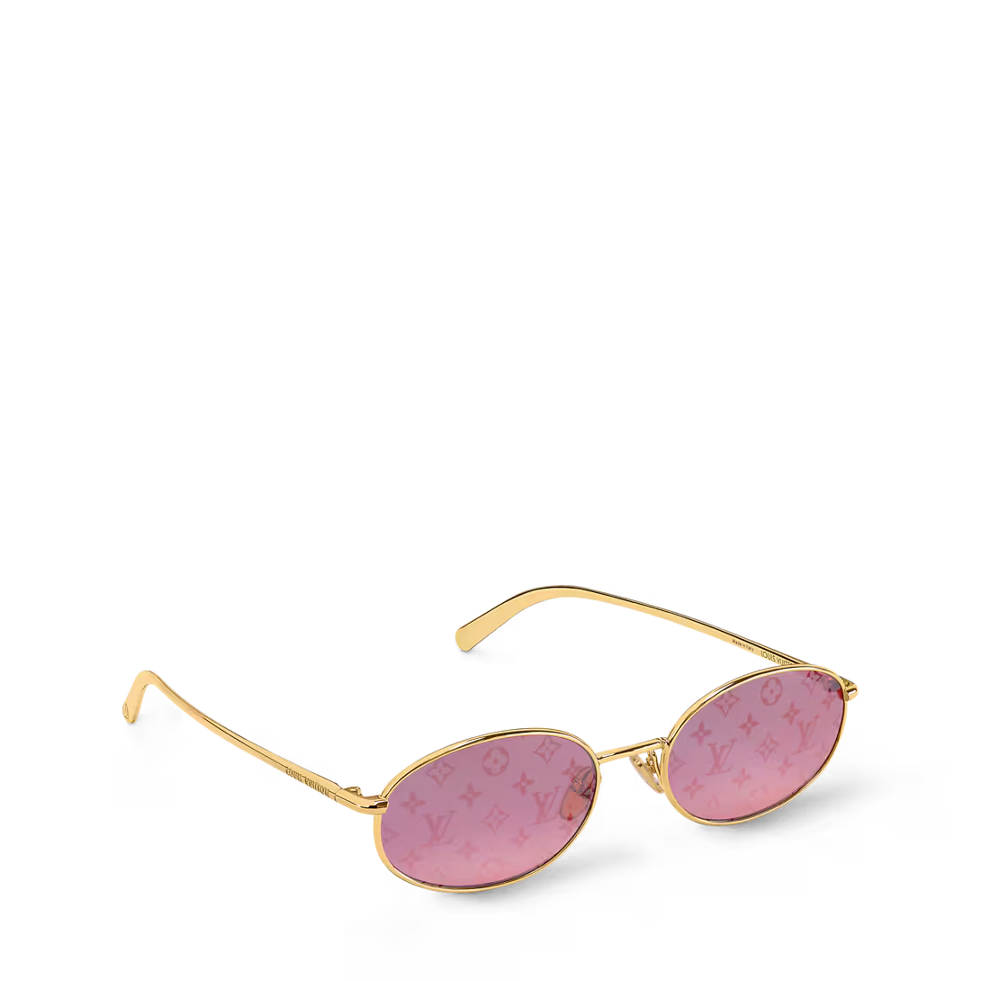 Z3437U New LV Bright Oval Sunglasses