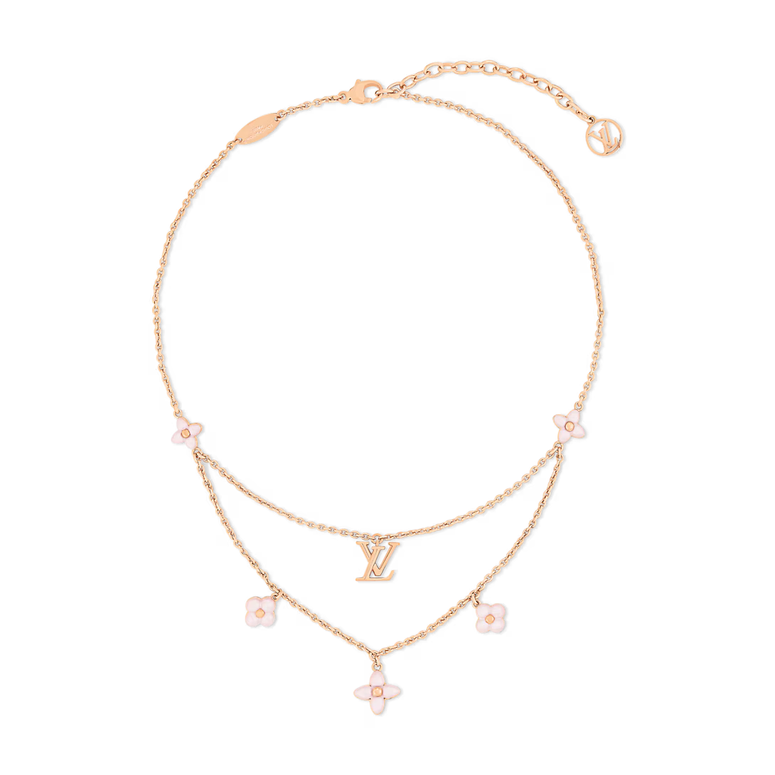M00981 Icon LV Floragram Necklace