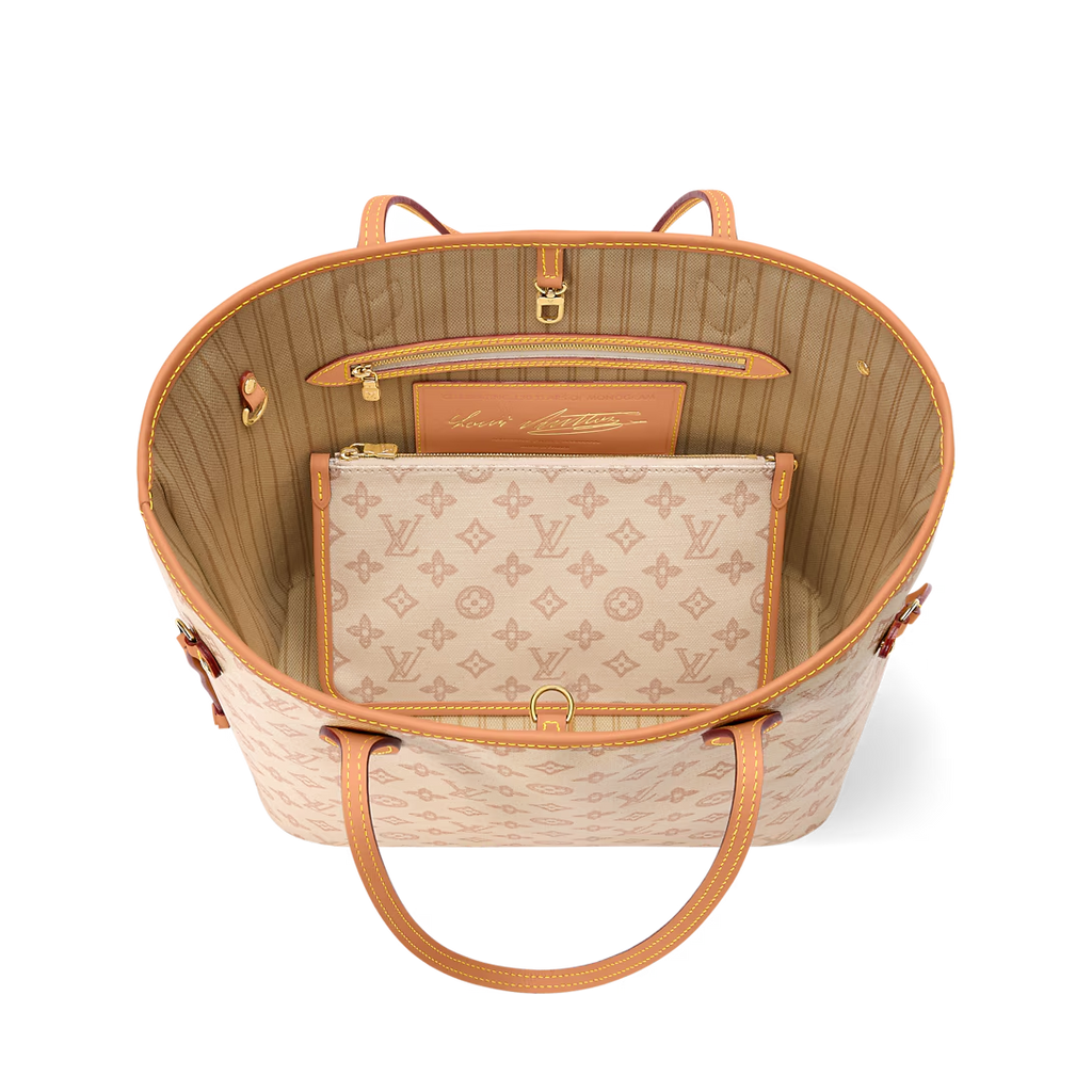 LV M27521 Neverfull MM Tote Bag