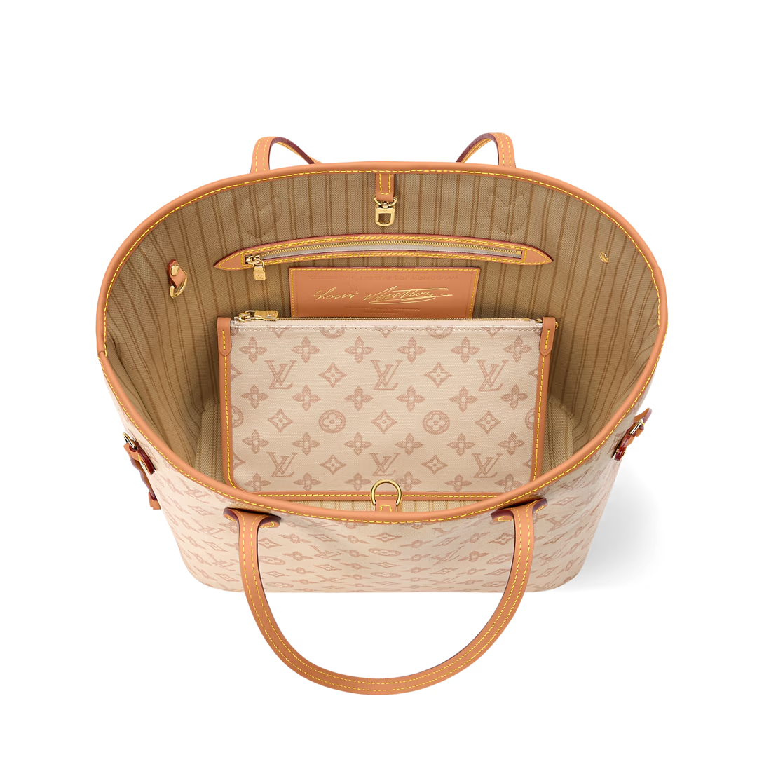 LV M27521 Neverfull MM Tote Bag