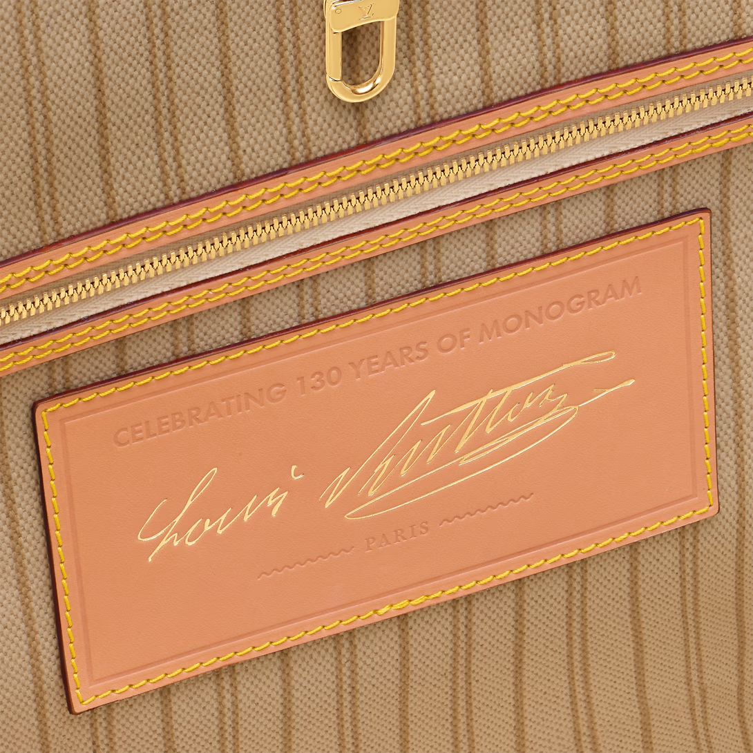 LV M27521 Neverfull MM Tote Bag