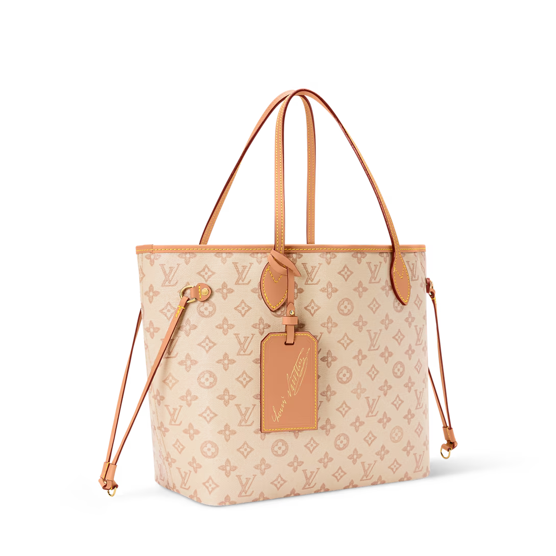LV M27521 Neverfull MM Tote Bag