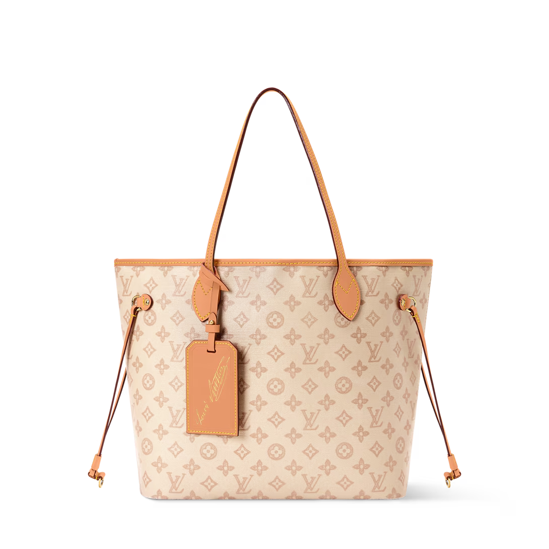LV M27521 Neverfull MM Tote Bag