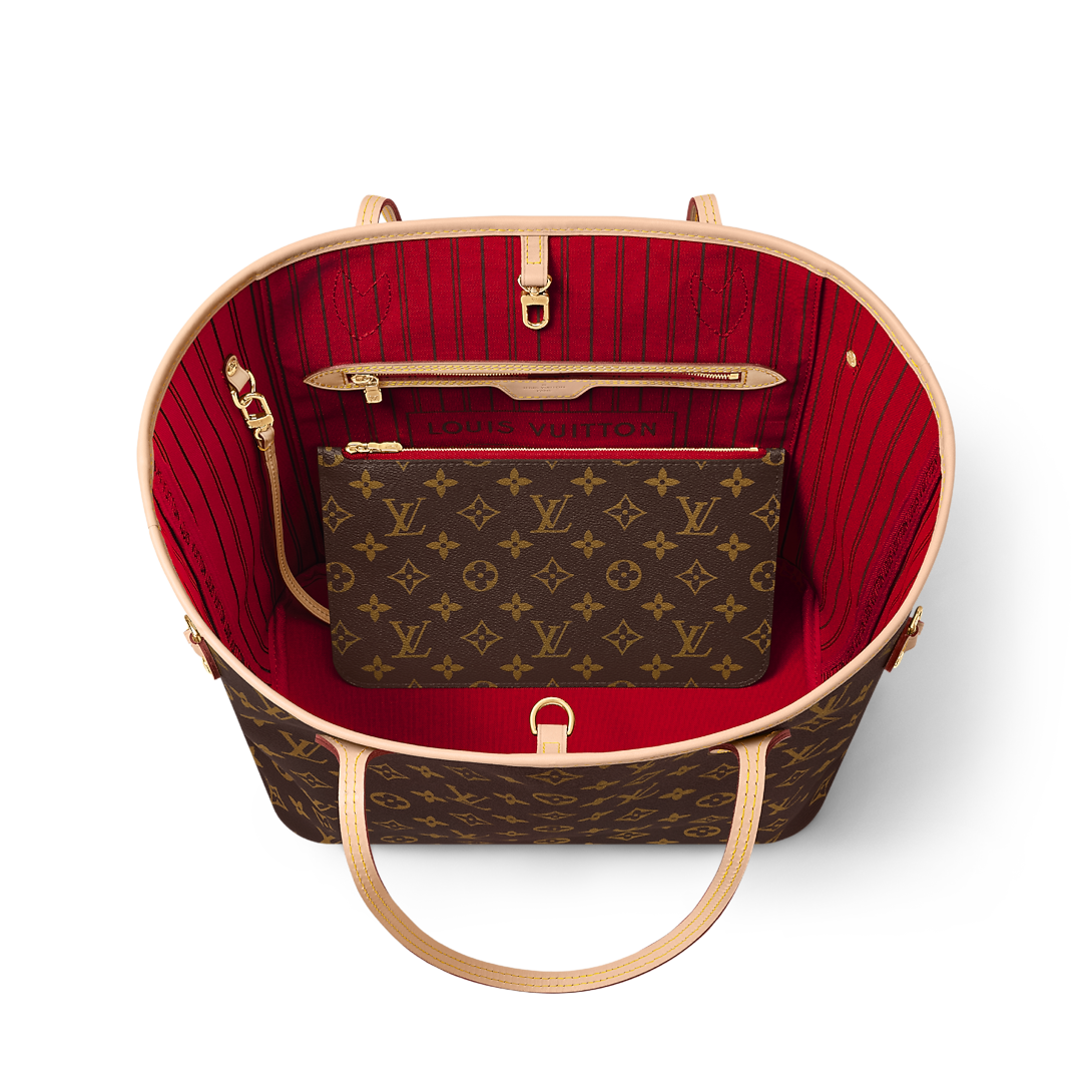 LV M46987 Neverfull MM Tote Bag