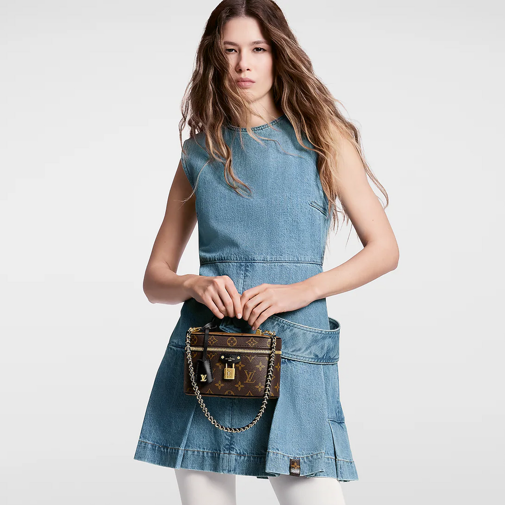 LV M47125 Icon Vanity Chain Pouch Bag